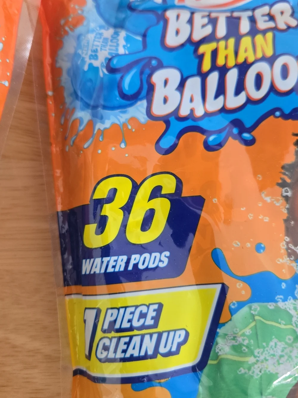 NERF Better Than Balloons Water Toys 6 Packs (36 Water Pods Each)